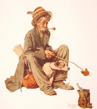 諾曼 洛尅威爾 Hobo and Dog 諾曼 洛尅威爾 Hobo and Dog